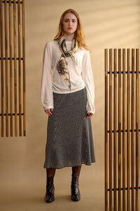 Pull viscose manches ballon