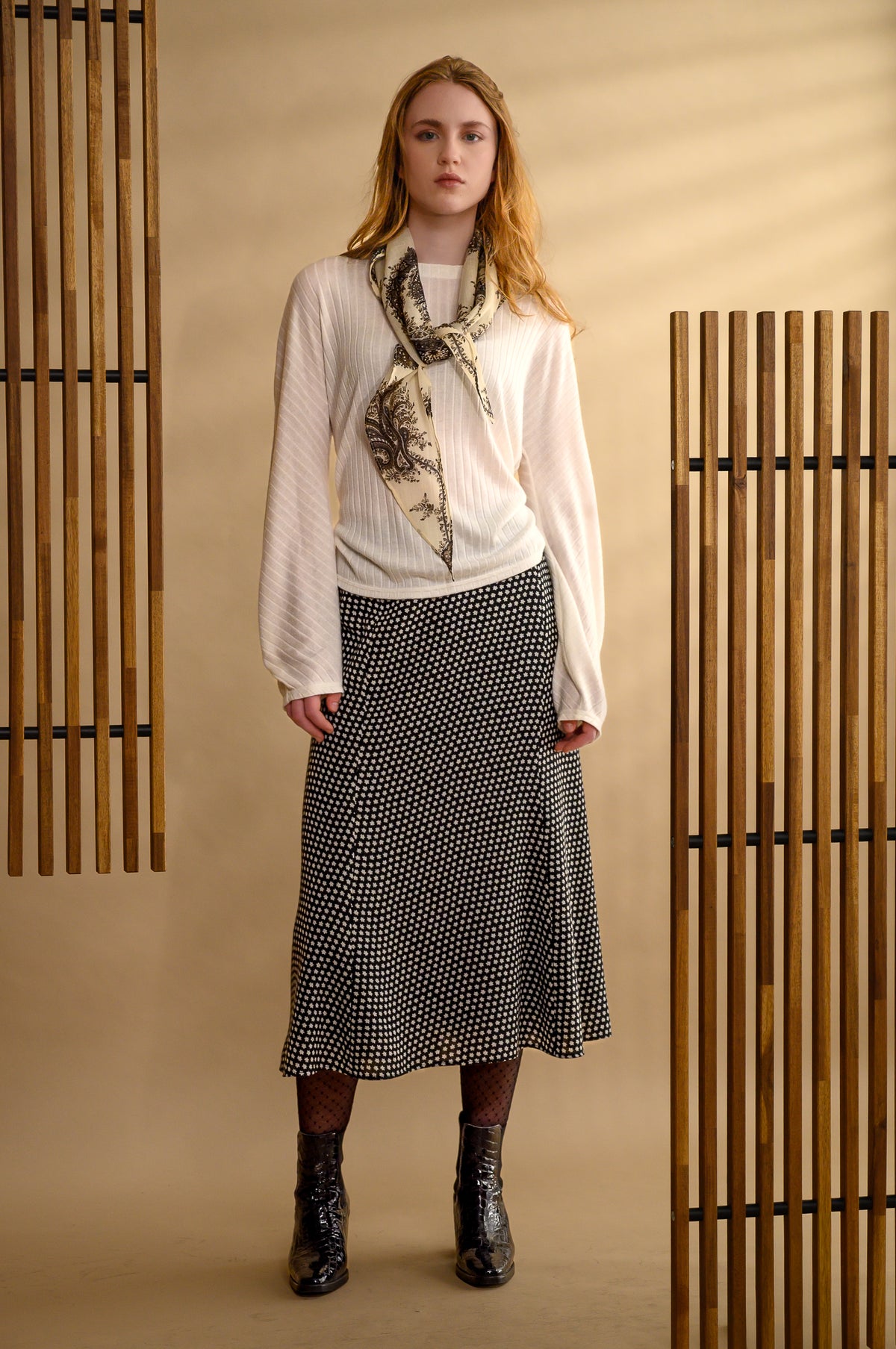 Pull viscose manches ballon