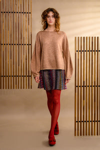 Pull réversible viscose & mérinos — coloris 1