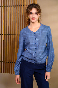 Veste bomber cachemire & soie