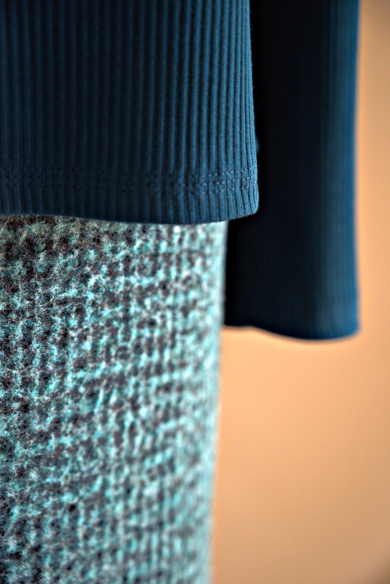 Pull viscose côtelé
