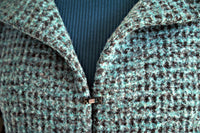 Veste tricot chevrons