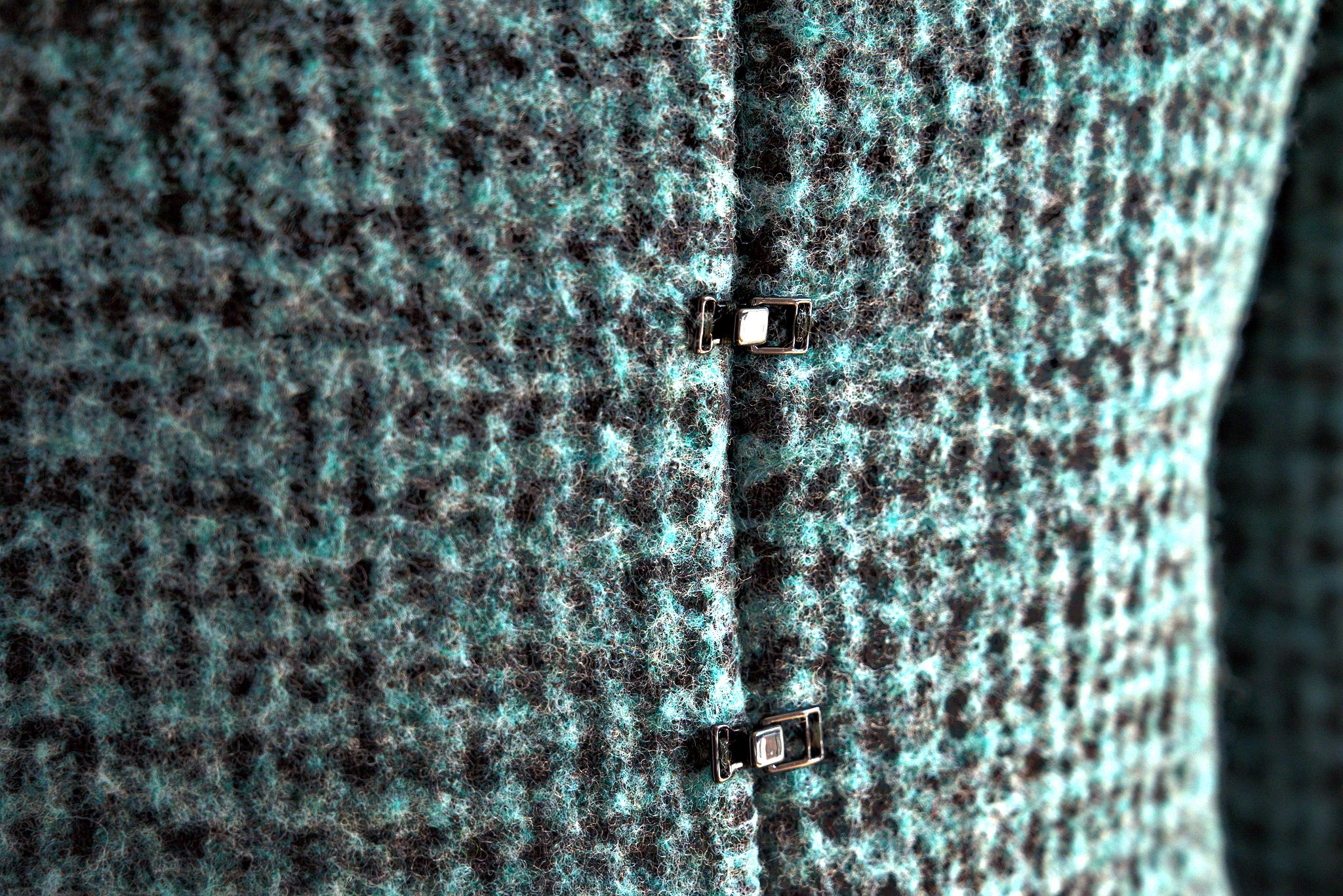 Veste tricot chevrons