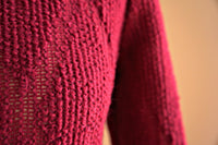 Pull laine losange sport chic