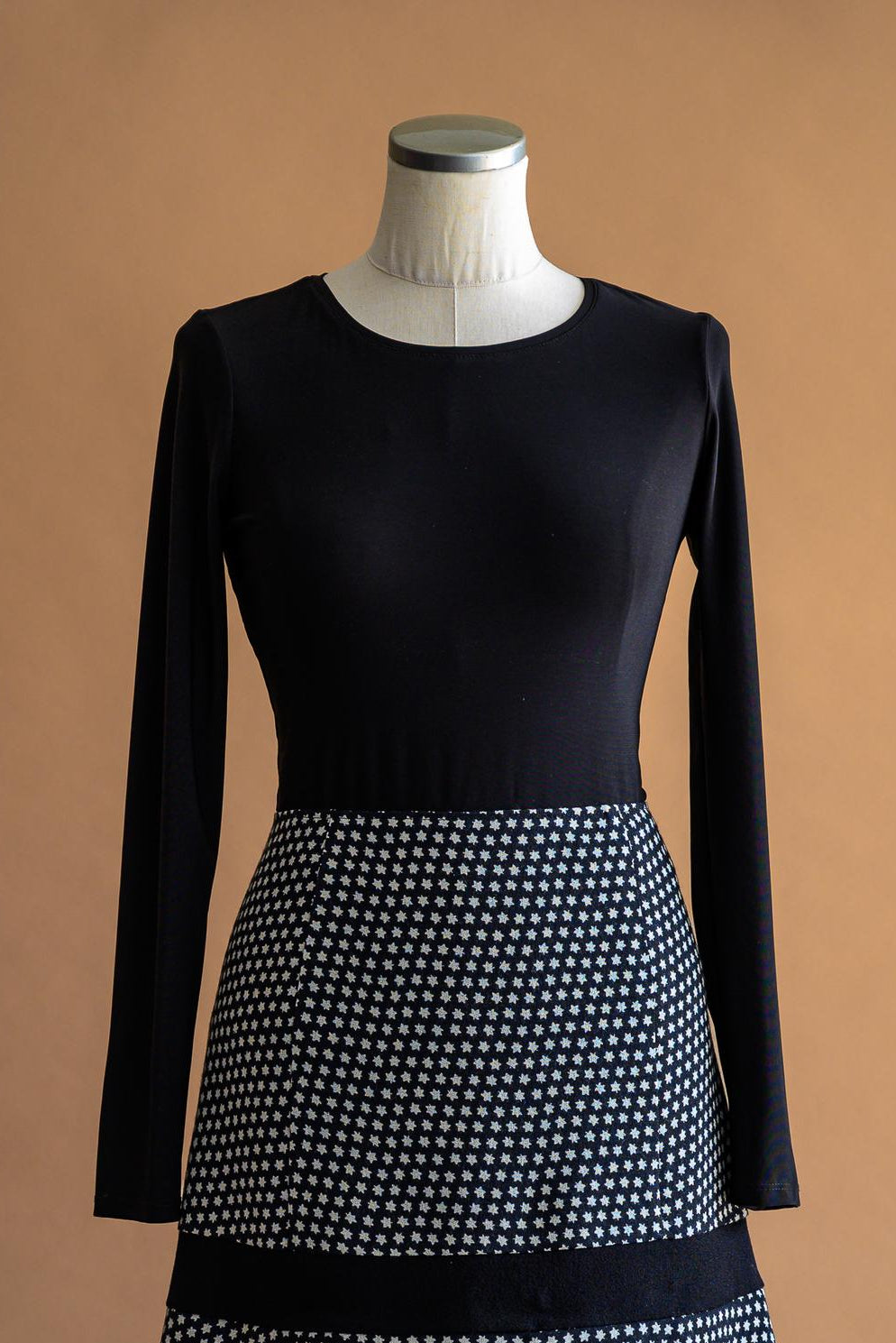 Pull viscose noir