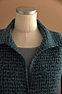 Veste sans manches turquoise