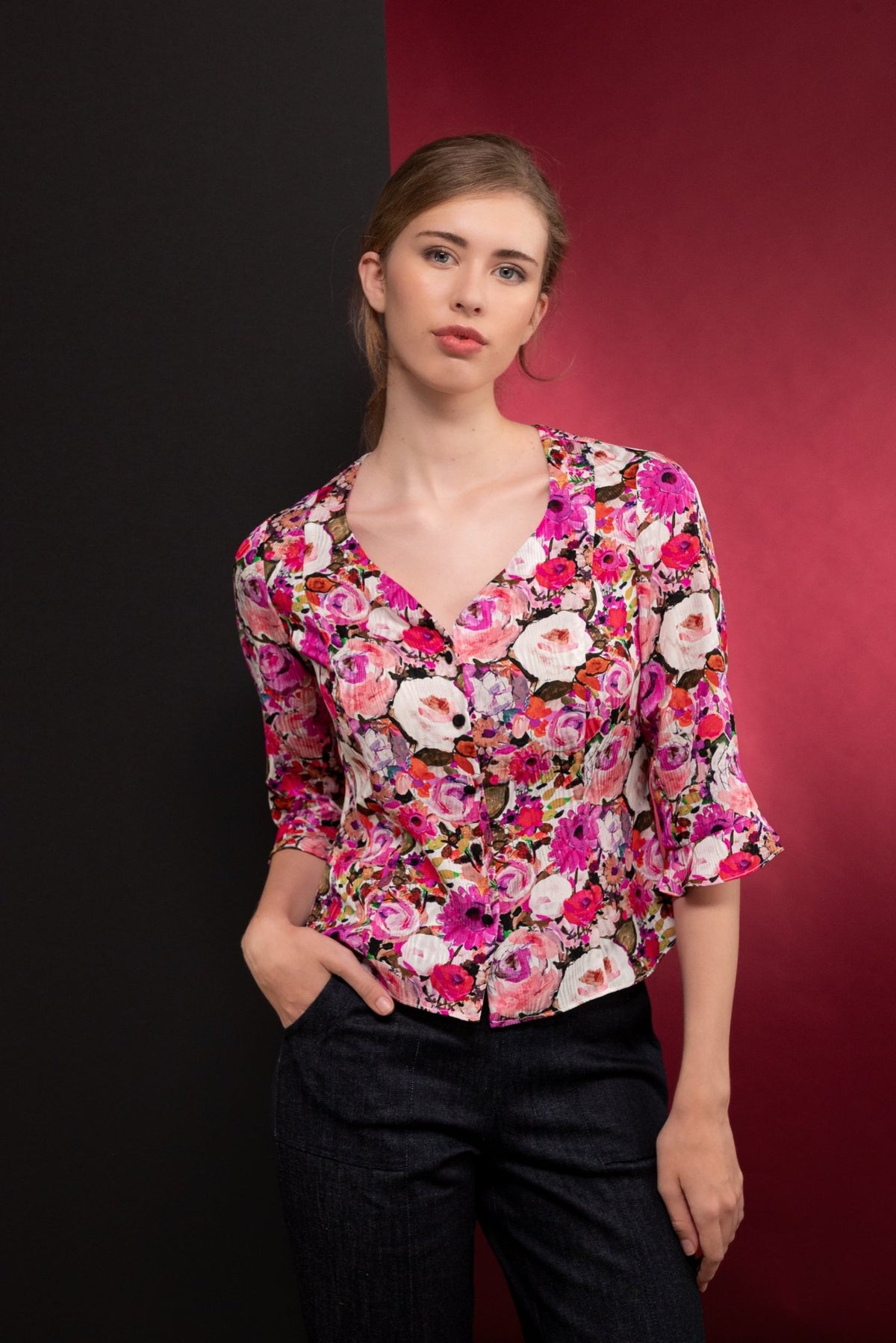 Chemisier 2228 - Atelier Boutique Isabelle Elie