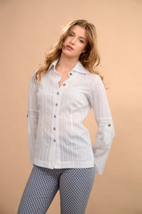 Chemisier en cototn - Atelier Boutique Isabelle Elie