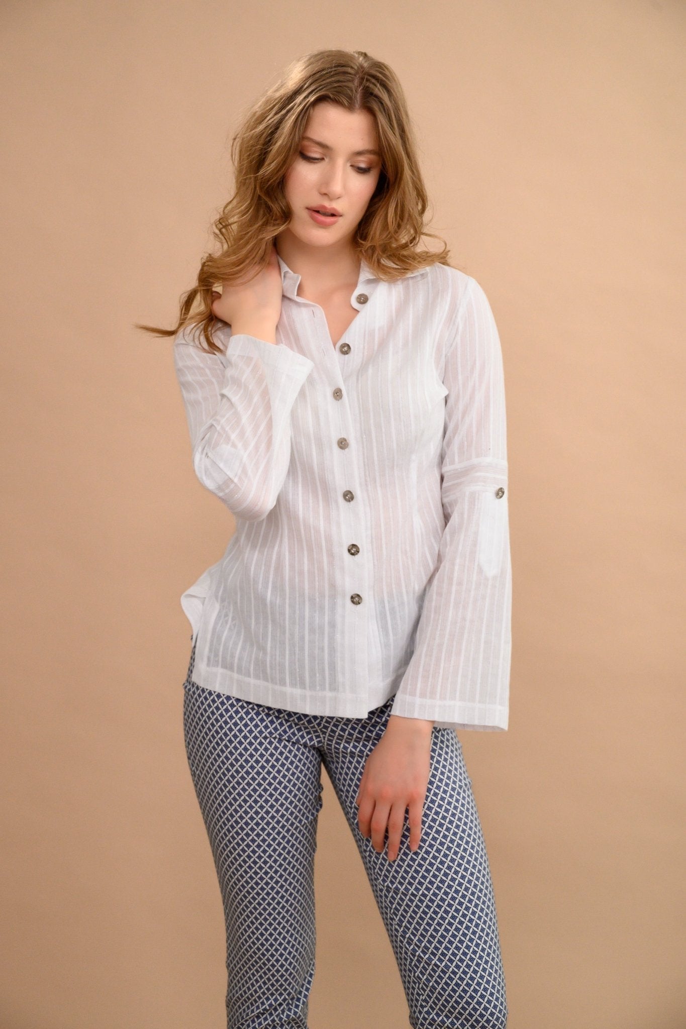 Chemisier en cototn - Atelier Boutique Isabelle Elie