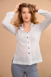 Chemisier en cototn - Atelier Boutique Isabelle Elie