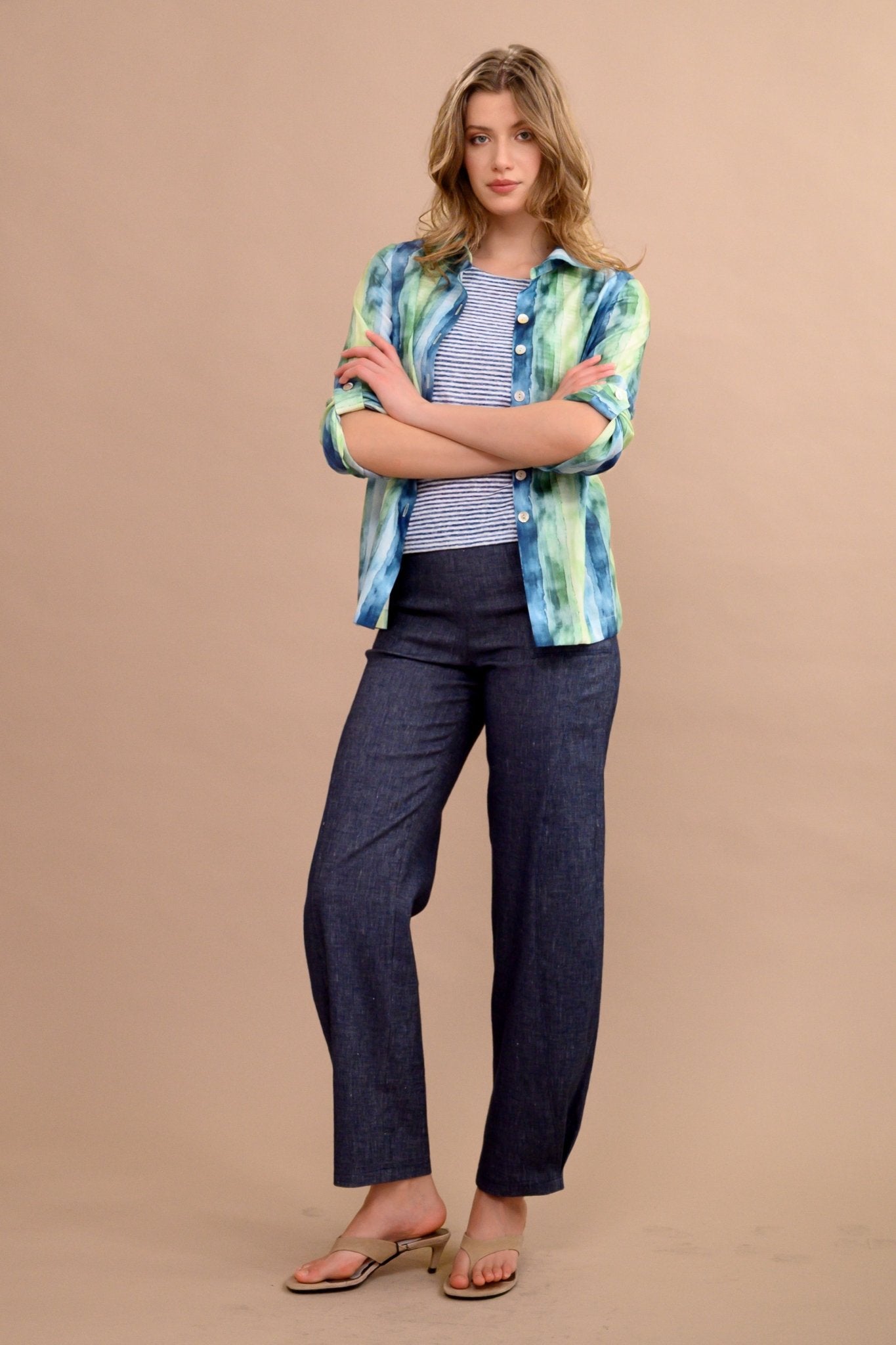 Chemisier long en coton - Atelier Boutique Isabelle Elie