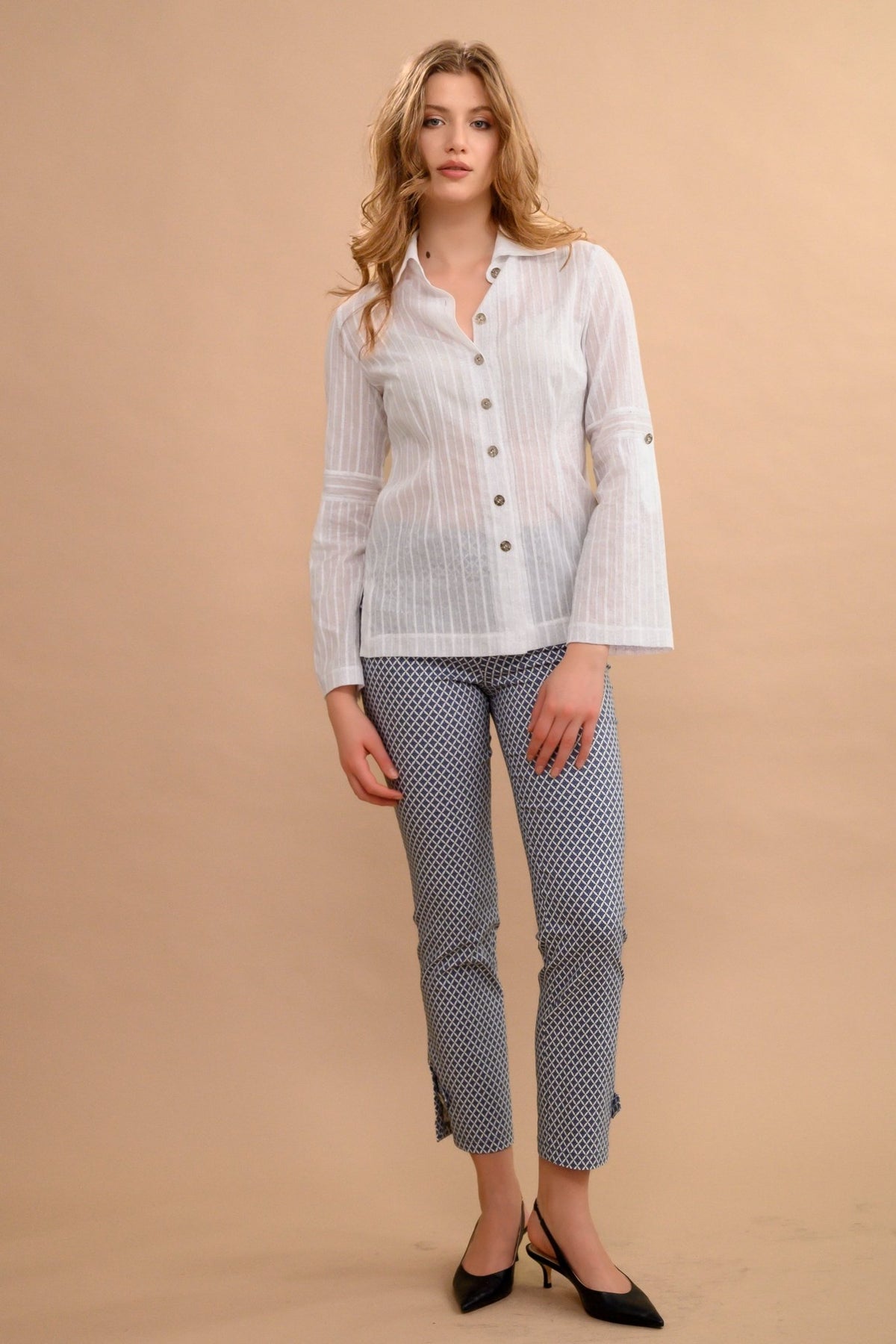 Pantalon en gabardine - Atelier Boutique Isabelle Elie