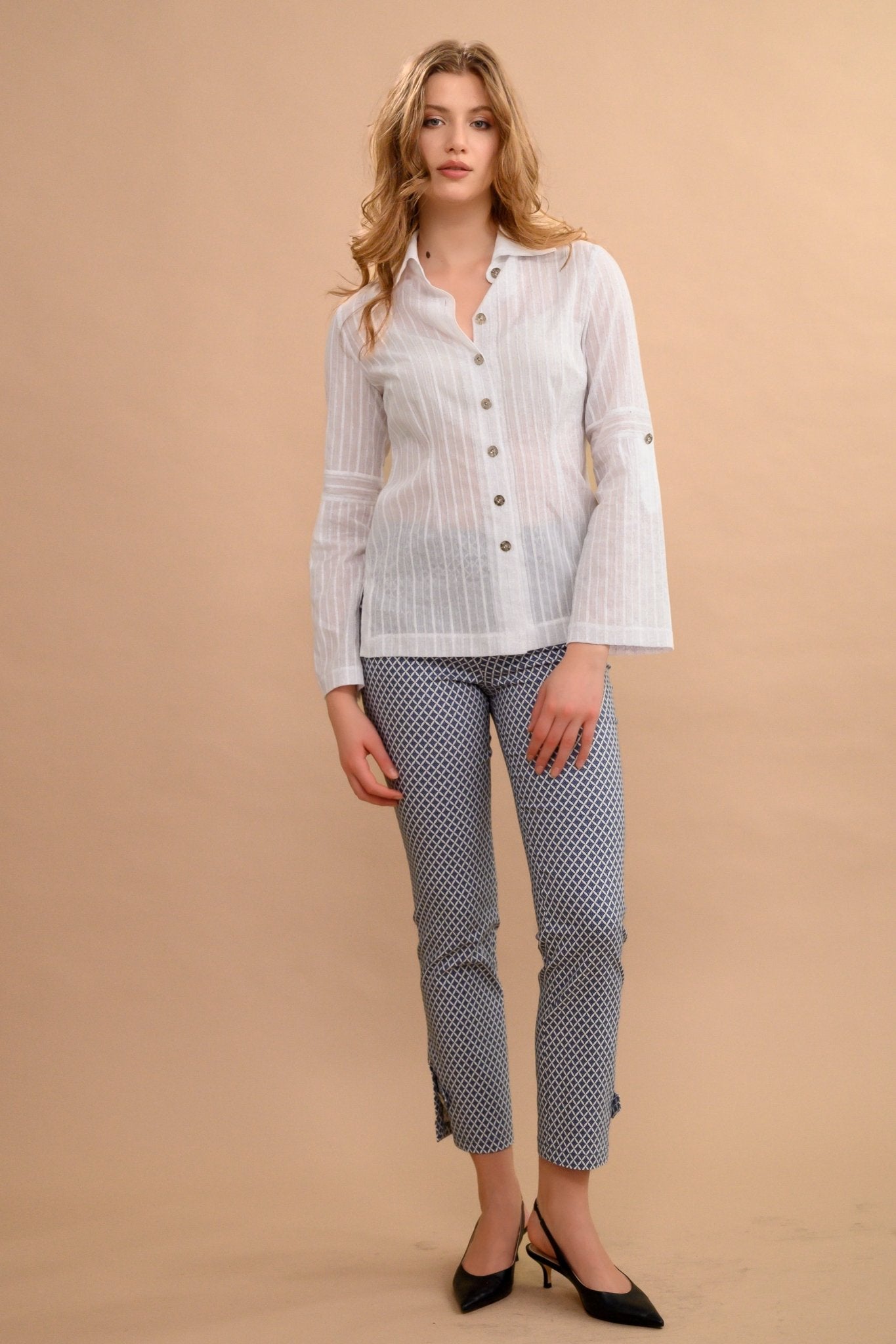 Pantalon en gabardine - Atelier Boutique Isabelle Elie