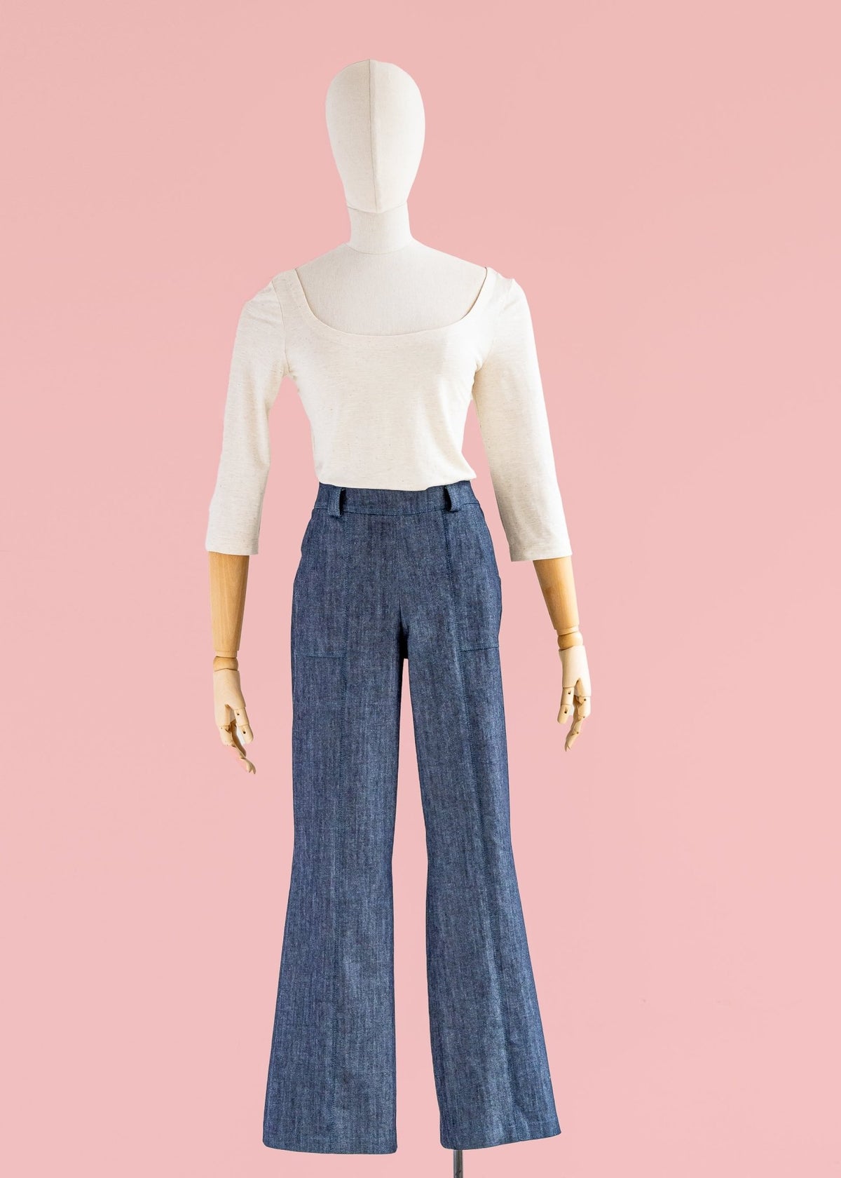Pantalon en jean 7000 - Atelier Boutique Isabelle Elie