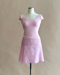 Pull en tricot rose 1236 - Atelier Boutique Isabelle Elie