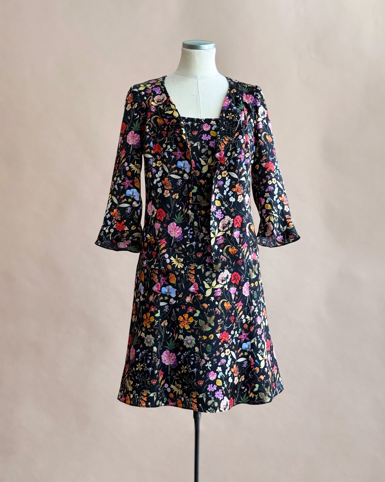 Robe en soie 5494 - Atelier Boutique Isabelle Elie