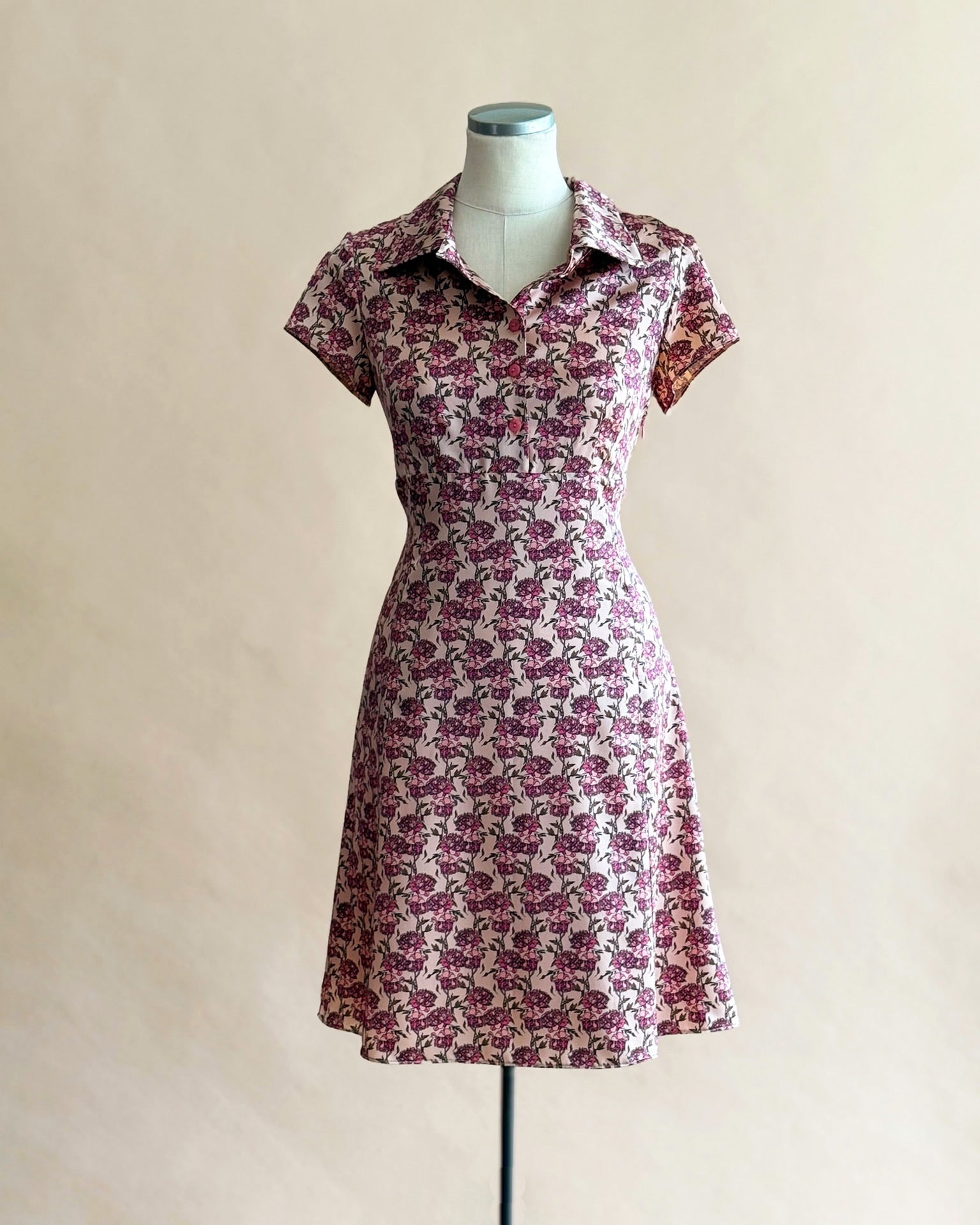 Robe en soie 5496 - Atelier Boutique Isabelle Elie