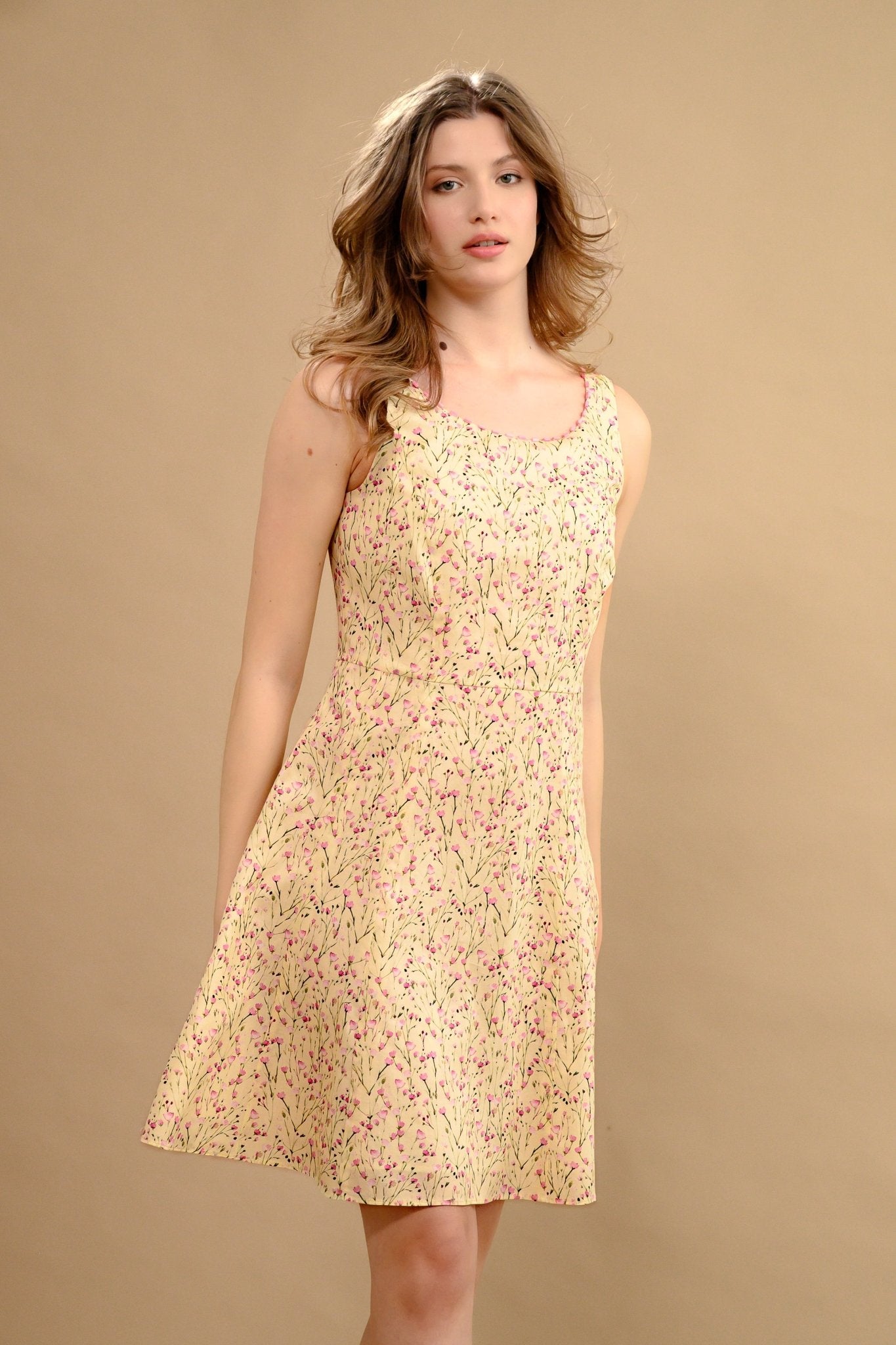 Robe évasée en coton - Atelier Boutique Isabelle Elie