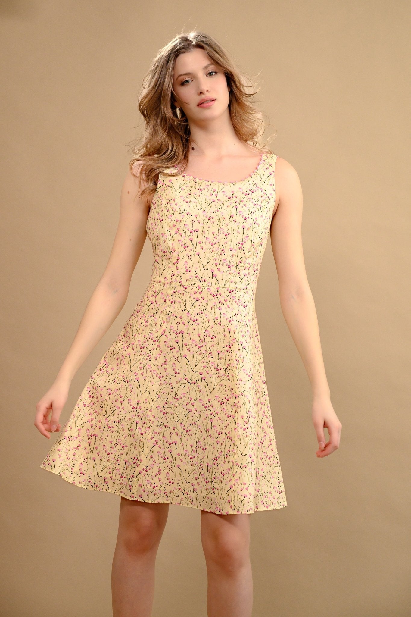 Robe évasée en coton - Atelier Boutique Isabelle Elie