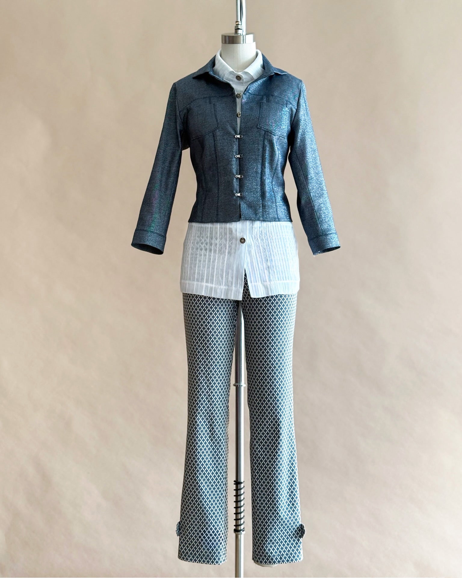 Veste en Jean 3208 - Atelier Boutique Isabelle Elie