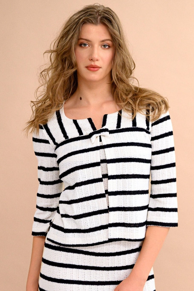 Veste en Tricot - Atelier Boutique Isabelle Elie