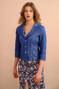Veston en Jeans - Atelier Boutique Isabelle Elie