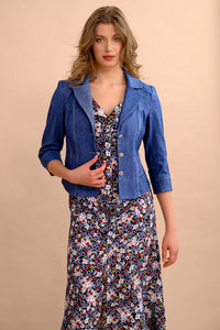 Veston en Jeans - Atelier Boutique Isabelle Elie