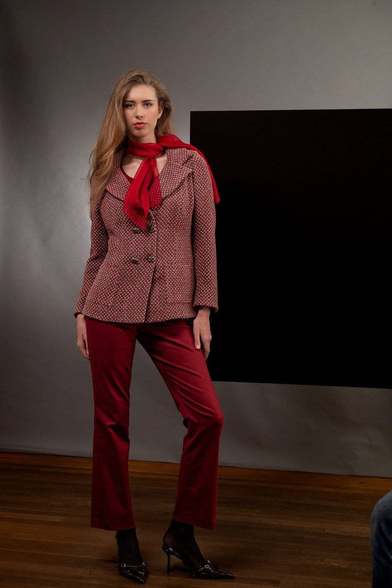 Veston long 3219 - Atelier Boutique Isabelle Elie