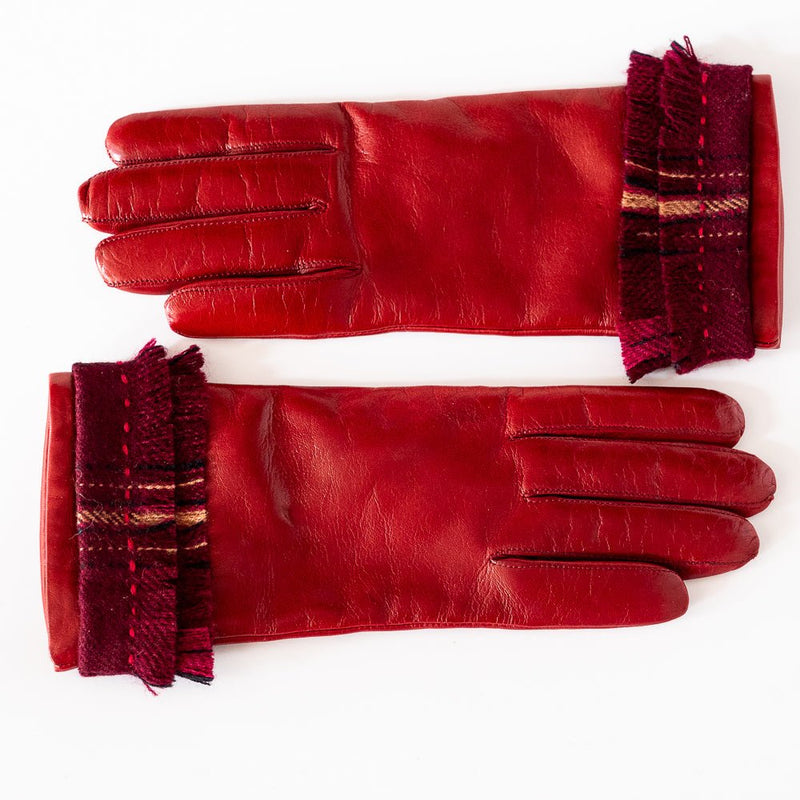 Gants Rouge - Atelier Boutique Isabelle Elie