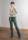 Pantalon Vert 23 - Atelier Boutique Isabelle Elie