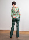 Pantalon Vert 23 - Atelier Boutique Isabelle Elie