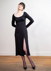 Robe Noir 5297 - Atelier Boutique Isabelle Elie